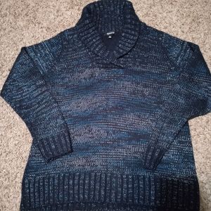 Relativity blue sweater